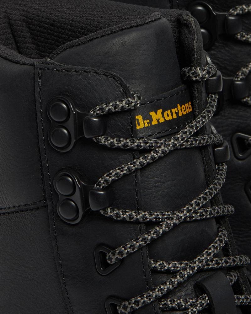 Dr Martens Tarik Wyoming Læder Fritidsstøvler Dame Sort | DK 96XYU